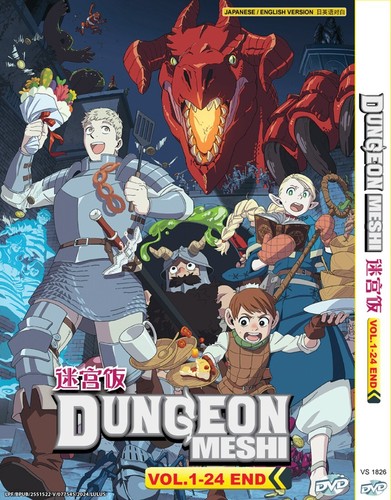 Dvd anime dungeon meshi - dvd,