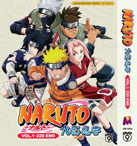Dvd anime naruto complete - complete, tv