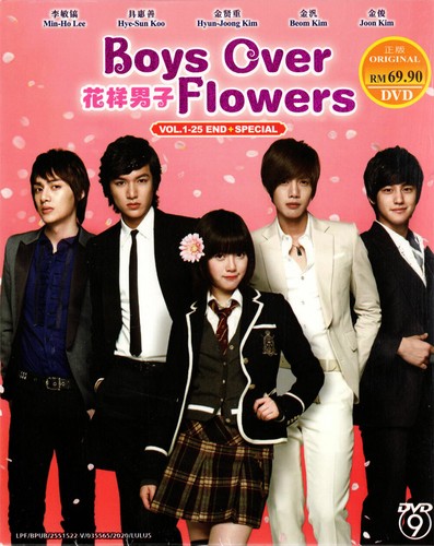 Dvd korean drama boys over - korean,
