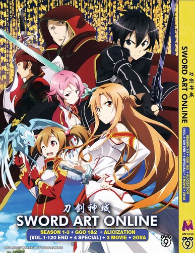 Anime sword art online - anime, season